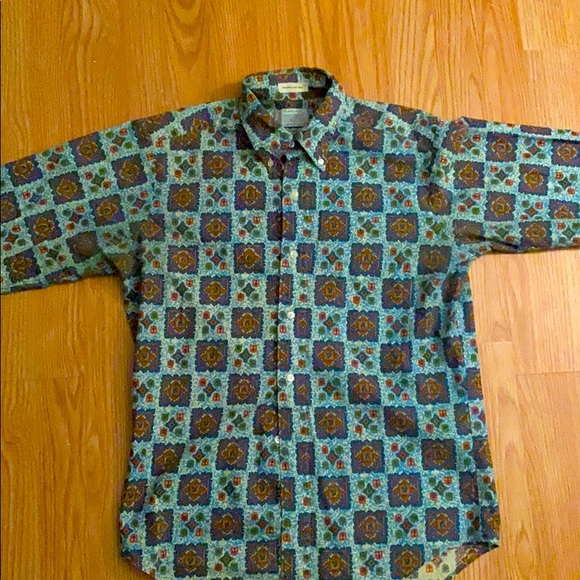 Towncraft ‘plus’ vintage pattern shirt - Picture 1 of 2